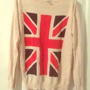 British flag sweatshirt